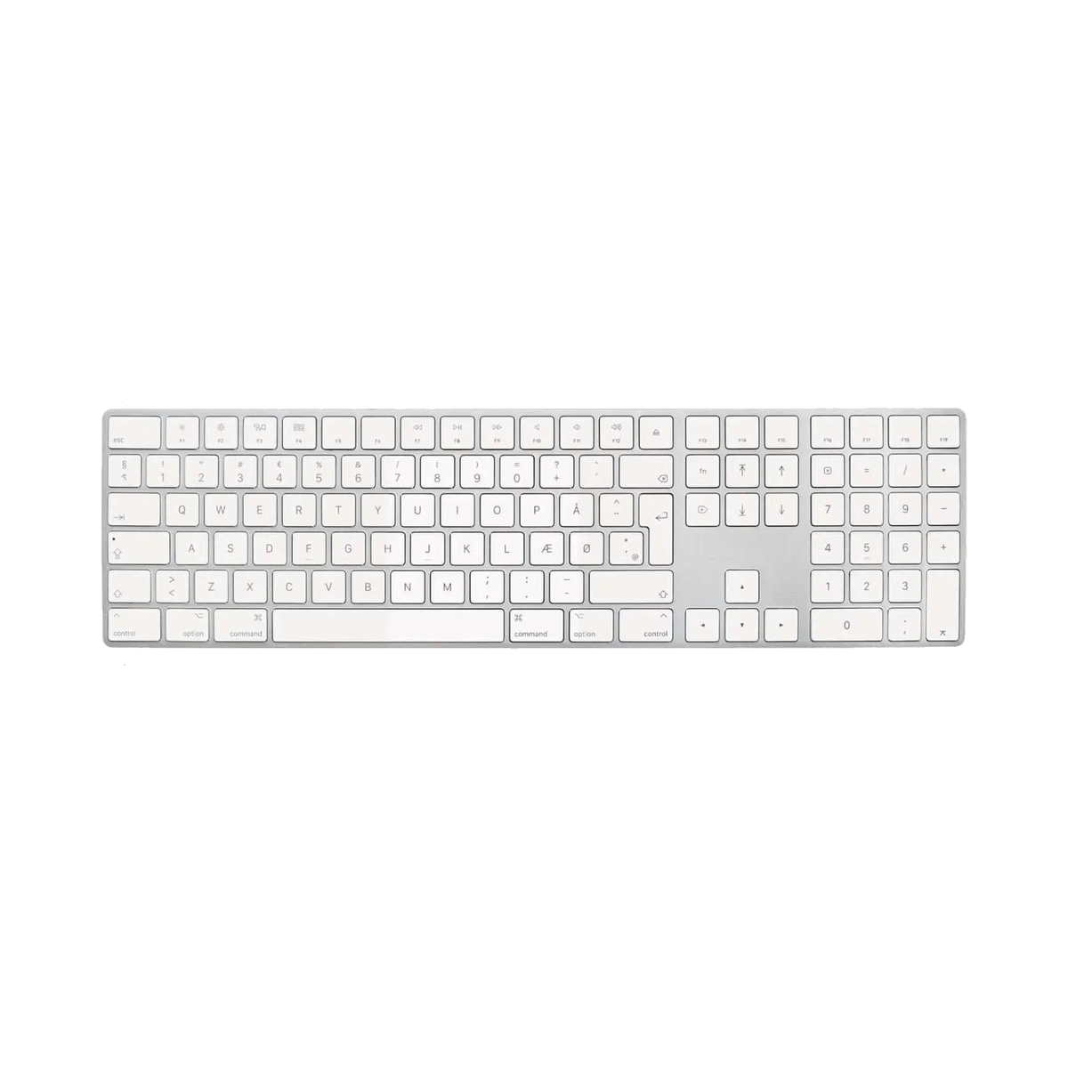 Magic Keyboard 2 (lang / DK / weiß) Generalüberholt — Refurbished | Green Heroes