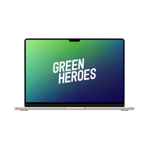 MacBook Air 2022 — Meget flot stand — Green Heroes