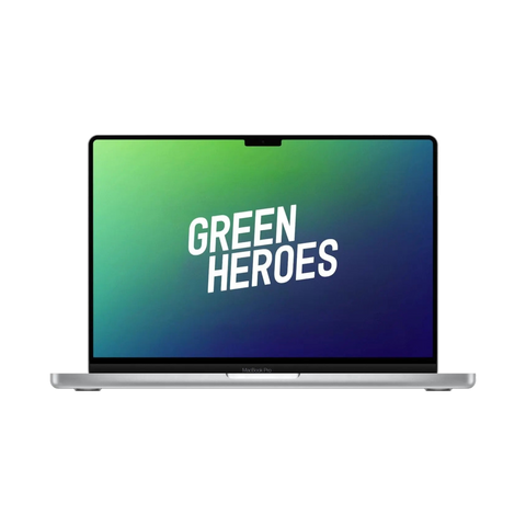 MacBook Pro 14" 2021 — Okay stand — Green Heroes