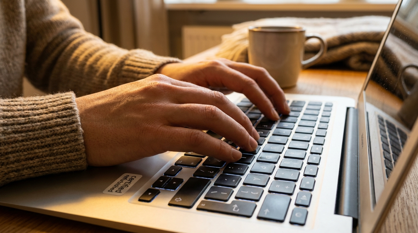 MacBook tastatur med tastaturgenveje