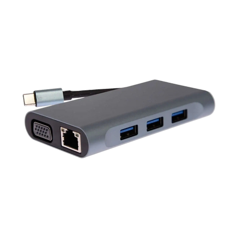 USB-C 8-in-1 Dockingstation — Nyt produkt stand — Green Heroes