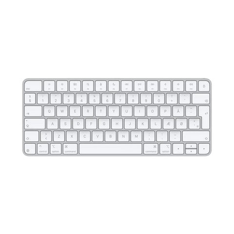 Magic Keyboard 2 (kurz / DK / weiß) Refurbished — Meget flot stand — Green Heroes